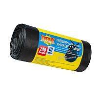 Мешки для мусора 240 л, черные, в рулоне 10 шт., ПНД 40 мкм, 1250х1000 мм, Крепак, 4607075710153 в Бресте Мешки для мусора 240 л, черные, в рулоне 10 шт., ПНД 40 мкм, 1250х1000 мм, Крепак, 4607075710153 в Бресте