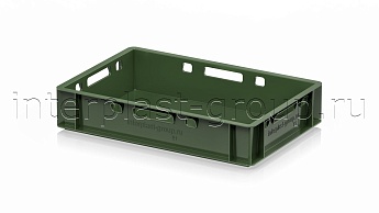 Ящик для мяса и колбасных изделий Е-1 зеленый в Бресте