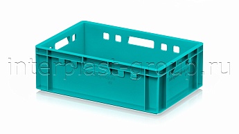 Ящик для мяса и колбасных изделий Е-2 бирюзовый в Бресте Ящик для мяса и колбасных изделий Е-2 бирюзовый в Бресте