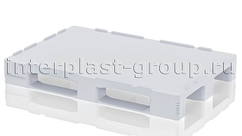 Поддон пластиковый гигиенический V1 (с бортиком) белый в Бресте