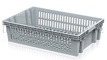 Ящик для овощей, фруктов и хлеба Евролоток серый в Бресте
