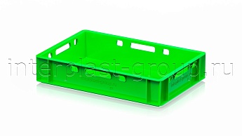 Ящик для мяса и колбасных изделий Е-1 светло-зеленый в Бресте Ящик для мяса и колбасных изделий Е-1 светло-зеленый в Бресте