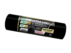 Мешки для мусора 180 л, черные, в рулоне 10 шт., ПВД, 60 мкм, 1100х930 мм, EXTRA LUX+, 1801098 в Бресте Мешки для мусора 180 л, черные, в рулоне 10 шт., ПВД, 60 мкм, 1100х930 мм, EXTRA LUX+, 1801098 в Бресте