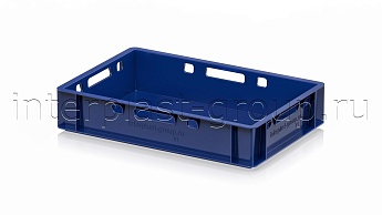 Ящик для мяса и колбасных изделий Е-1 темно-синий в Бресте