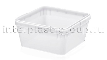 Куботейнер для меда и икры белый 12 литров в Бресте