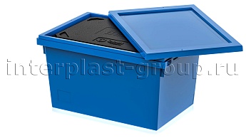 Изотермический контейнер KV 6432 в сборе с крышкой голубой в Бресте