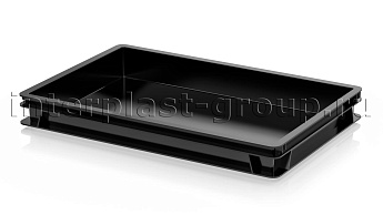 Ящик для полуфабрикатов сплошной черный в Бресте