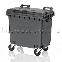 Мусорный контейнер 770 л серый 770 серый в Бресте Мусорный контейнер 770 л серый 770 серый в Бресте