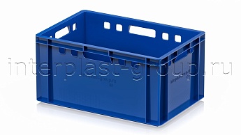 Ящик для мяса и колбасных изделий Е-3 синий в Бресте Ящик для мяса и колбасных изделий Е-3 синий в Бресте