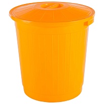 Мусорный бак с крышкой 50 л желтый 50 желтый в Бресте Мусорный бак с крышкой 50 л желтый 50 желтый в Бресте