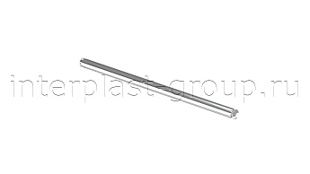 Ось металлическая для контейнера 120 л.  серый в Бресте