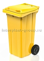 Мусорный контейнер 120 л желтый 120 желтый в Бресте