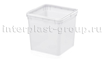 Куботейнер для меда и икры белый 23 литра в Бресте