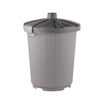 Мусорный бак с крышкой 105 л серый 105 серый в Бресте Мусорный бак с крышкой 105 л серый 105 серый в Бресте