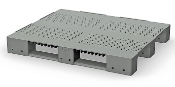 Поддон пластиковый перфорированный (усилен 2 трубами) в Бресте