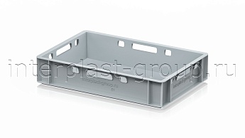 Ящик для мяса и колбасных изделий Е-1 серый в Бресте Ящик для мяса и колбасных изделий Е-1 серый в Бресте